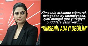 CHP'DE ÜNİVERSİTELİ ADAY ADAYI KENDİNİ ANLATTI...