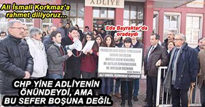 CHP'DEN "ALİ İSMAİL KORKMAZ CADDESİ" TEKLİFİ