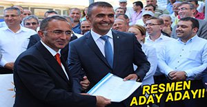 COŞKUNYÜREK, ADAY ADAYLIĞINI RESMEN AÇIKLADI