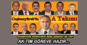 ÇOŞKUNYÜREK'İN A TAKIMI BELLİ OLDU!
