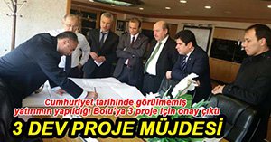 COŞKUNYÜREK'TEN 3 PROJE MÜJDESİ...