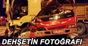 DEHŞETE DÜŞÜREN KAZA