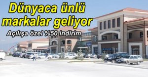DÜNYACA ÜNLÜ MARKALAR GELİYOR...