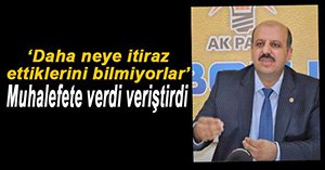 ERCOŞKUN'DAN MUHALEFETE İÇ GÜVENLİK PAKETİ ELEŞTİRİSİ