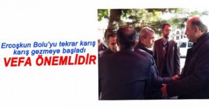 ERCOŞKUN'DAN VATANDAŞA TEŞEKKÜR ZİYARETİ