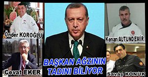 ERDOĞAN'I BOLULU AŞÇILAR DOYURUYOR