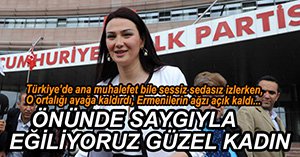 ERMENİLERE TOKAT GİBİ CEVAP...