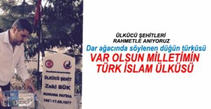 EVCİL'DEN ŞEHİT ÜLKÜCÜLERE DUA