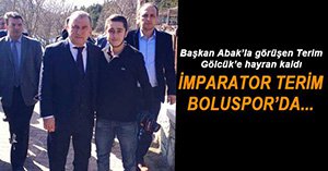 FATİH TERİM BOLU'DA!