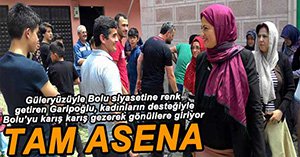 GARİPOĞLU KADINLARIN DESTEĞİYLE YÜRÜYOR