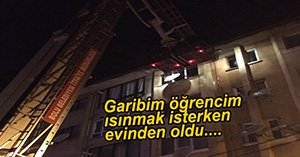 GECE YARISI YANGIN PANİĞİ