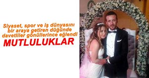 GENÇ ÇİFTE MUTLULUKLAR DİLİYORUZ