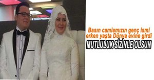 GENÇ GAZETECİ DÜNYA EVİNE GİRDİ