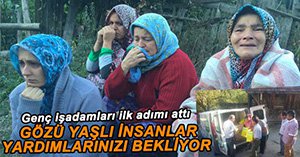GENÇ İŞADAMLARI YARDIMA KOŞTU