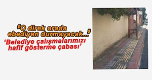 GEREDE BELEDİYE BAŞKANI'NDAN DİREK AÇIKLAMASI