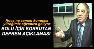 GÜNDOĞDU'DAN KORKUTAN DEPREM AÇIKLAMASI