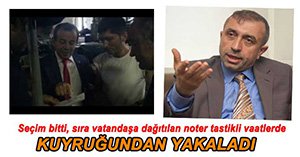 GÜZ'DEN TANJU ÖZCAN'A NOTER GÖNDERMESİ