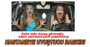 HASTANEYE KOKAİN SOKMUŞ