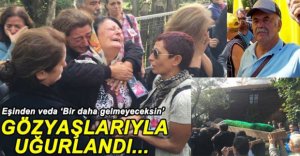 HDP'Lİ EŞ BAŞKAN GÖZYAŞLARIYLA UĞURLANDI