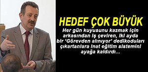 İBRAHİM CAVUŞOĞLU HEDEFİ BÜYÜTTÜ...