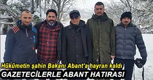 İÇİŞLERİ BAKANI EFKAN ALA ABANT'A HAYRAN KALDI...