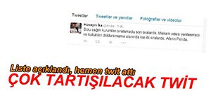 İKA'DAN ÇOK TARTIŞILACAK TWİT