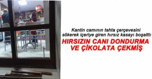 İMAM HATİP KIZ LİSESİ'NİN KANTİNİNİ SOYDULAR