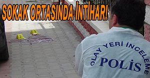 İŞÇİ EMEKLİSİ SOKAK ORTASINDA KENDİNİ VURDU