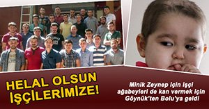 İŞÇİLERDEN ÖRNEK DAVRANIŞ!