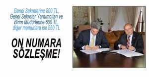 İŞÇİLERE YÜZ GÜLDÜRECEK SÖZLEŞME!