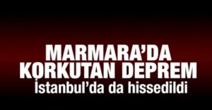 İSTANBUL'DA ARKA ARKAYA DEPREM