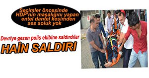 İSTANBUL'DA POLİSE SALDIRI