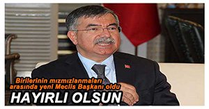 İŞTE YENİ MECLİS BAŞKANIMIZ