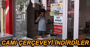 İŞYERİ SAHİBİ BÜYÜK ŞOK YAŞADI