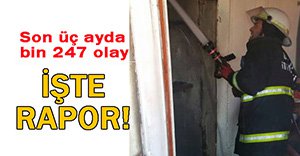 İTFAİYECİLER DURMAK BİLMİYOR!