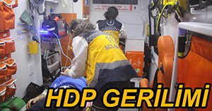 İZZET BAYSAL CADDESİ'NDE HDP GERİLİMİ...