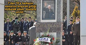 İZZET BAYSAL DUALARLA ANILDI...