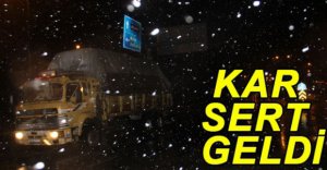 KAR YAĞIŞI BAŞLADI.