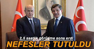 KRİTİK GÖRÜŞME SONA ERDİ...