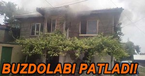 KÜÇÜKBERK KÖYÜ'NDE EV YANGINI KORKUTTU