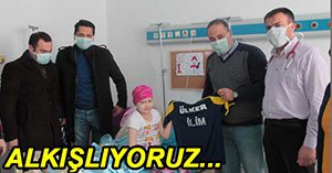 LÖSEMİLİ YAVRULARIMIZA MORAL VERDİLER...