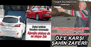 MAHKEME, ÖZ'ÜN PLAKA DAVASINI REDDETTİ