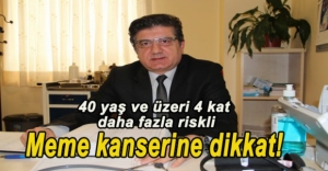 MEME KANSERİNE DİKKAT!