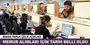 MEMUR BAŞVURUSU ALIMLARI NE ZAMAN?