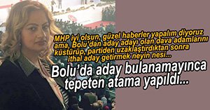 MHP'DE 2 ve 3. SIRALAR KADIN ADAYLARIN