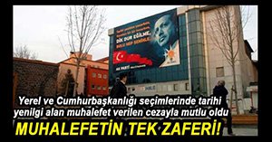 O PANKART İÇİN HAPİS CEZASI ÇIKTI