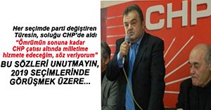 OKTAY TÜRESİN CHP'DEN ADAY ADAYI OLDU...