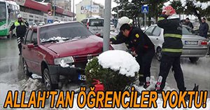 OKUL ÖNÜNDE FACİADAN DÖNÜLDÜ