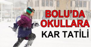 İKİ İLÇEDE OKULLARA KAR TATİLİ