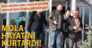 OTOBÜS MOLA VERDİ, GARSONLAR KURTARDI!